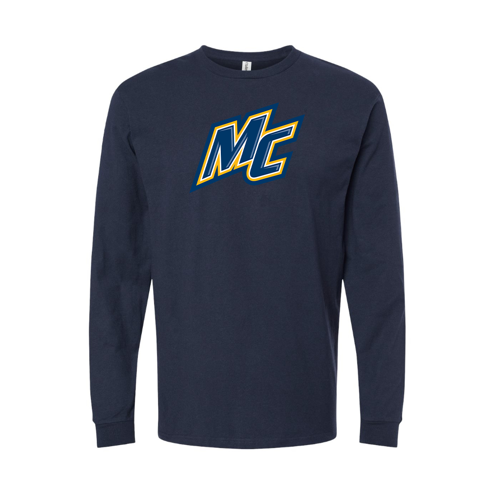 Men's Merrimack Warriors Logo Long Sleeve T-Shirt