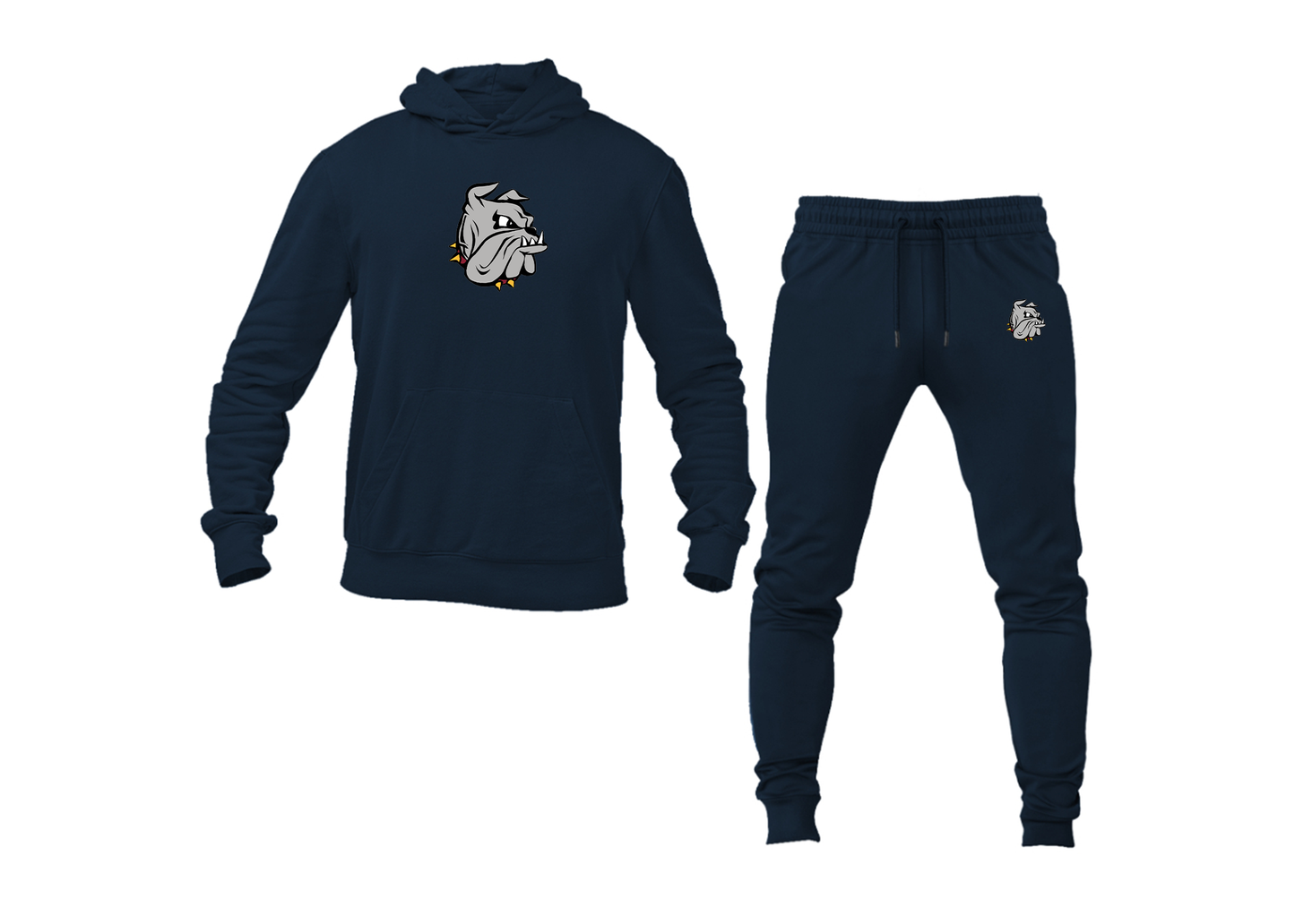 Men's Minnesota Duluth Bulldogs Logo Hoodie Joggers Set