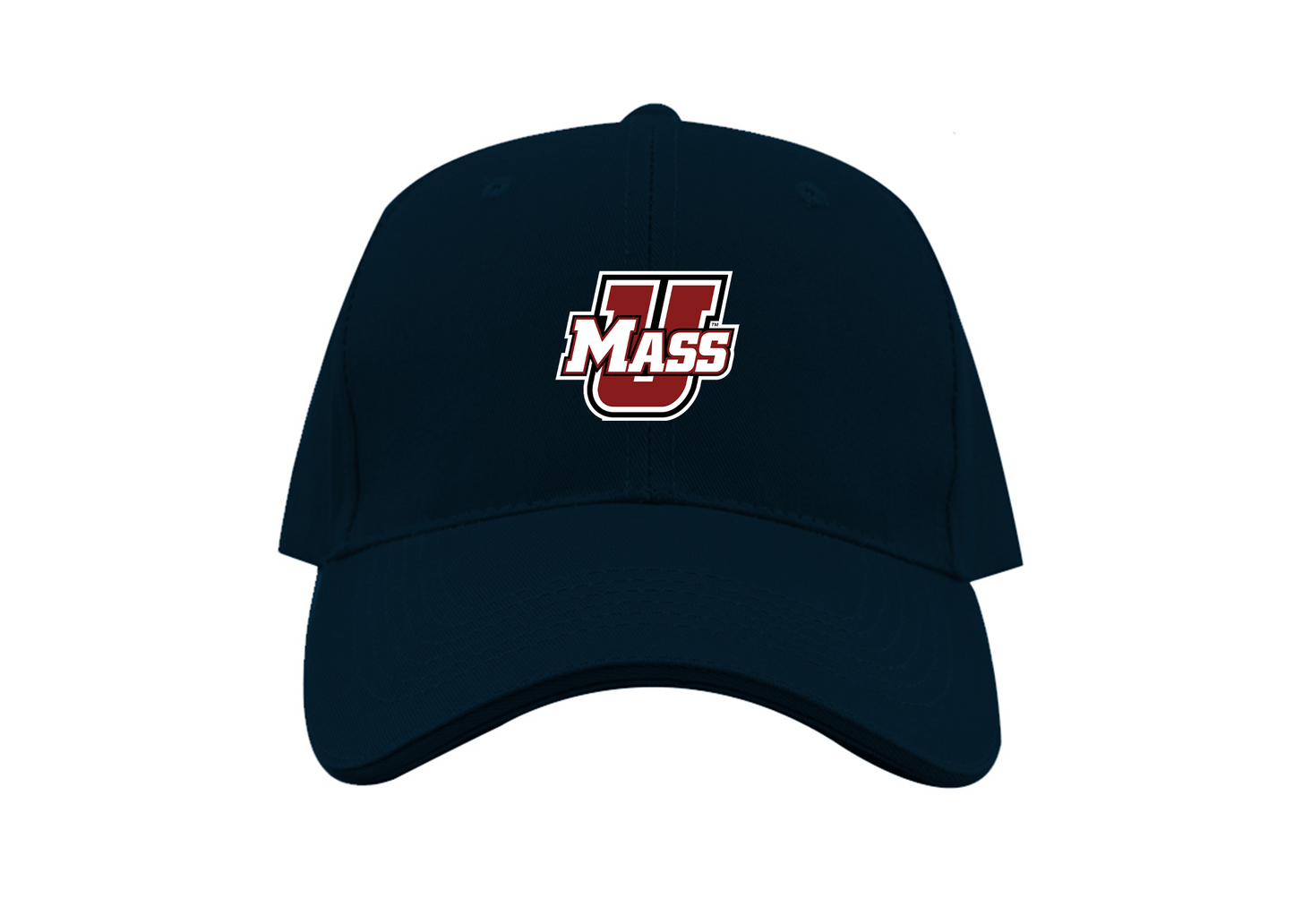Massachusetts Minutemen Logo Dad Baseball Cap Hat