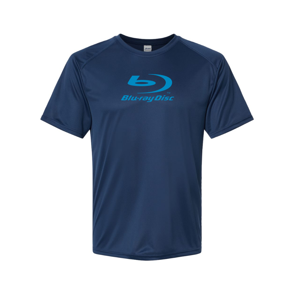 Men's Blu-Ray Logo Polyester T-Shirt