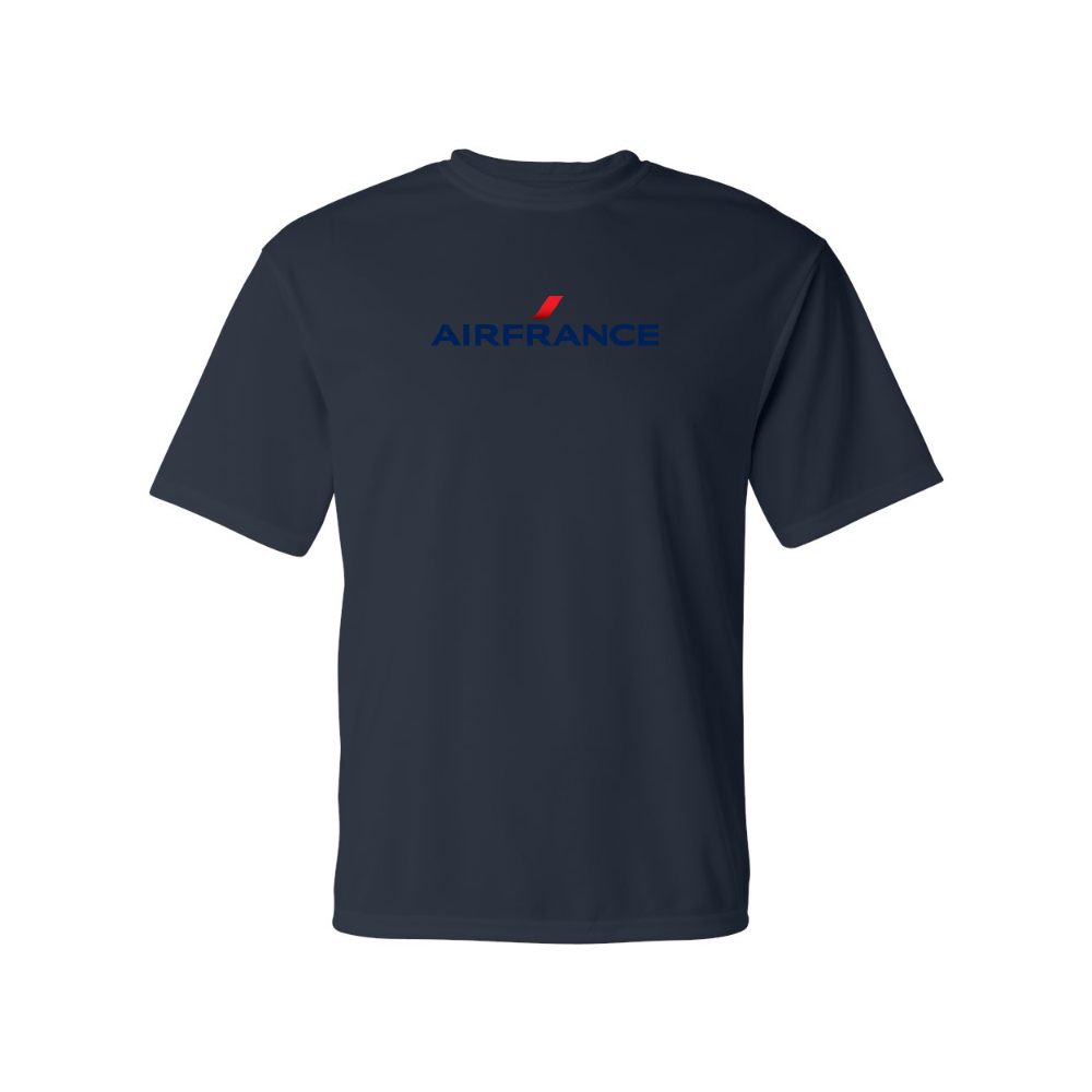 Men's Air France Logo Polyester T-Shirt