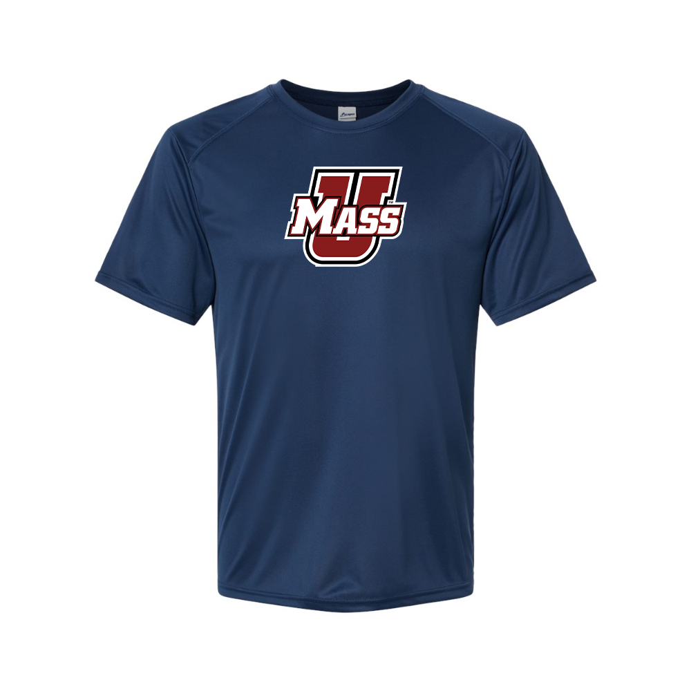 Men's Massachusetts Minutemen Logo Polyester T-Shirt