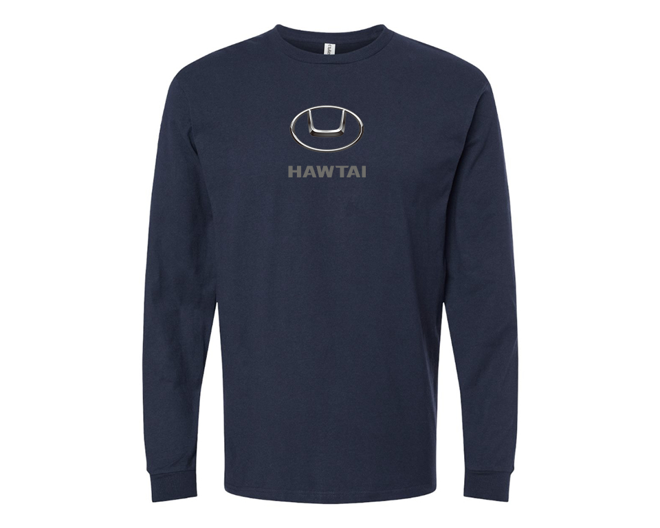 Youth Hawta Logo Cotton Long Sleeve T-Shirt