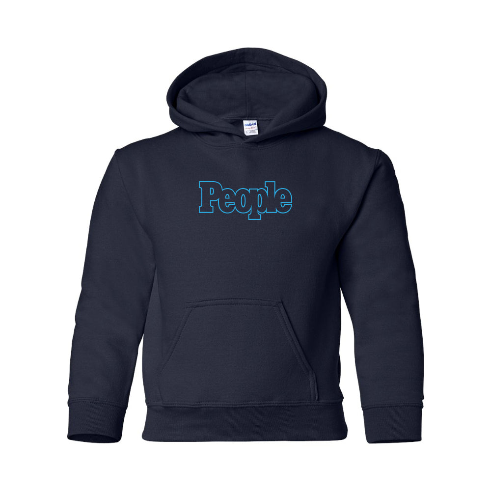 Youth People Magazine Logo Gildan Heavy Blend  Hooded Sweatshirt
