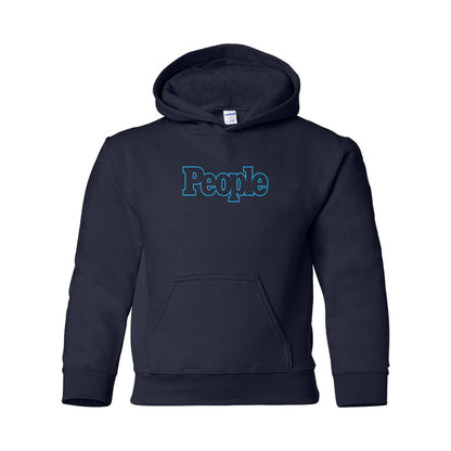 Youth People Magazine Logo Gildan Heavy Blend  Hooded Sweatshirt