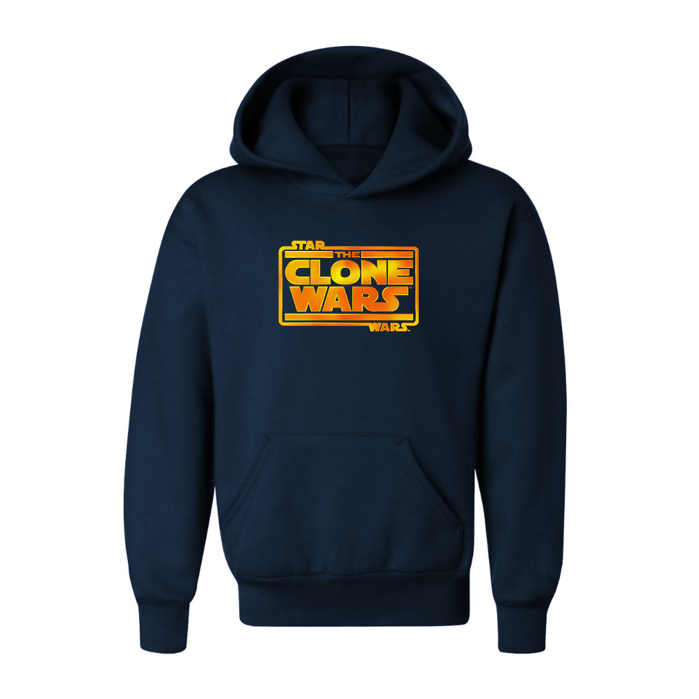 Youth The Clone wars Logo Pullover Hoodie