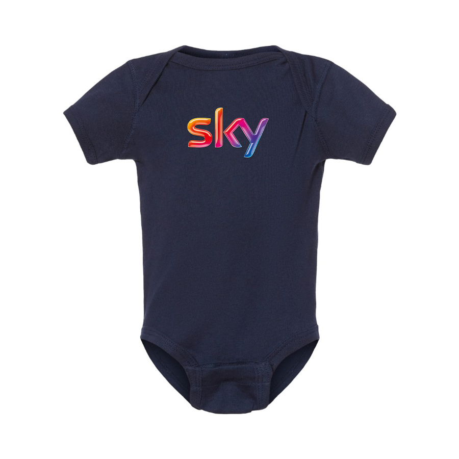 Sky Logo Baby Romper Onesie