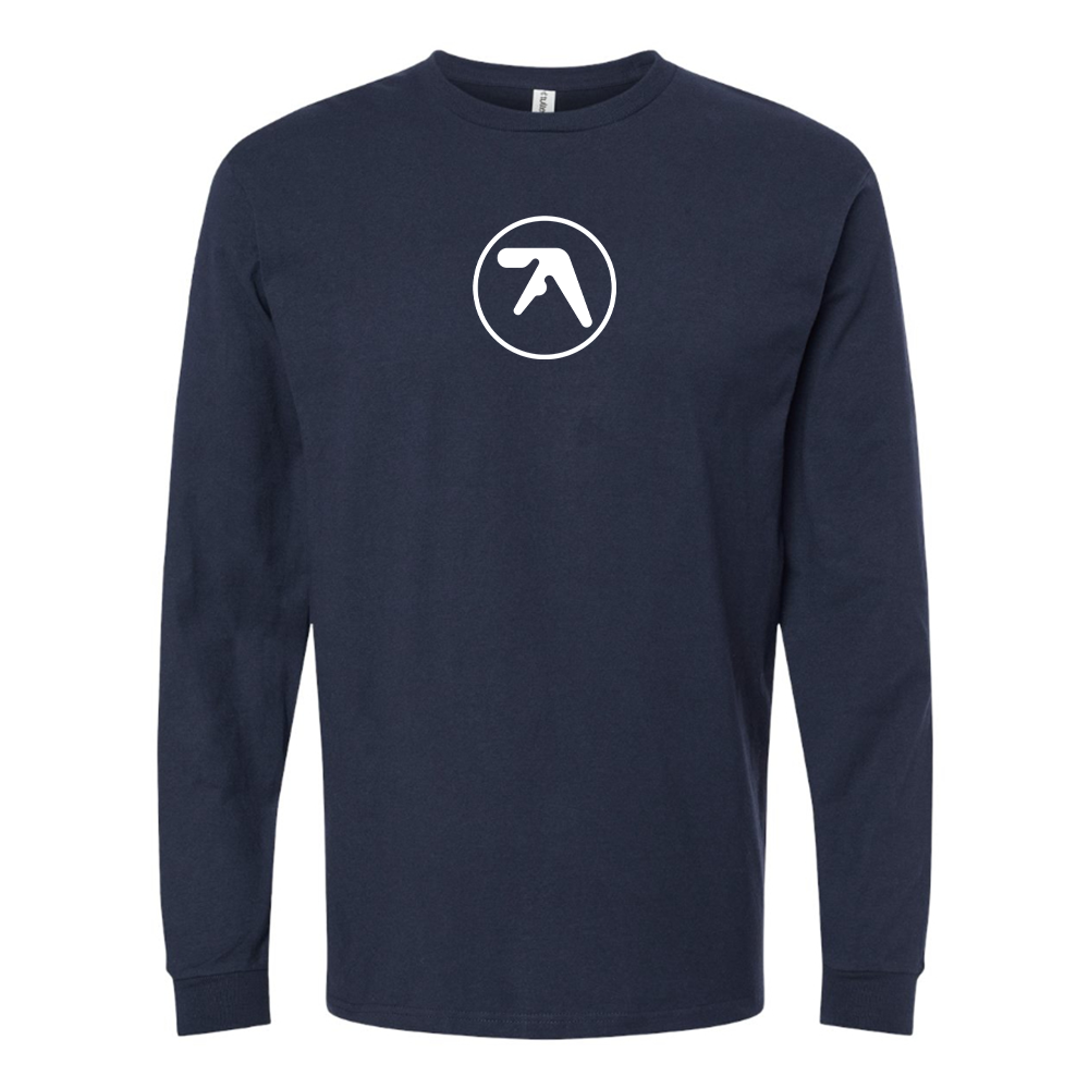 Men's Aphex Twin Logo Long Sleeve T-Shirt