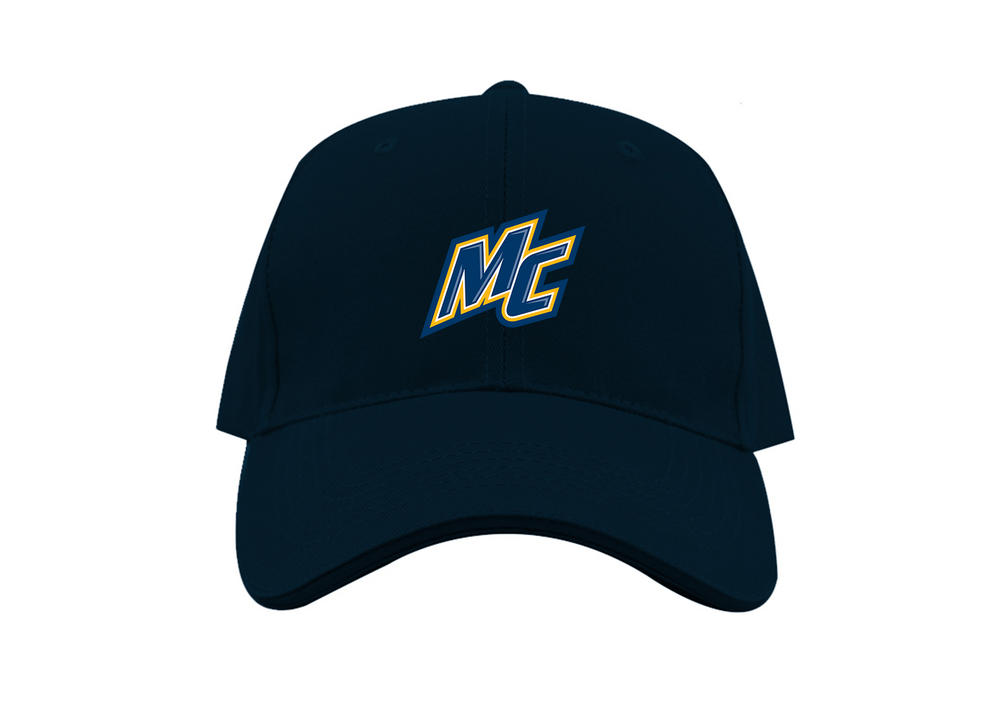 Merrimack Warriors Logo Dad Baseball Cap Hat