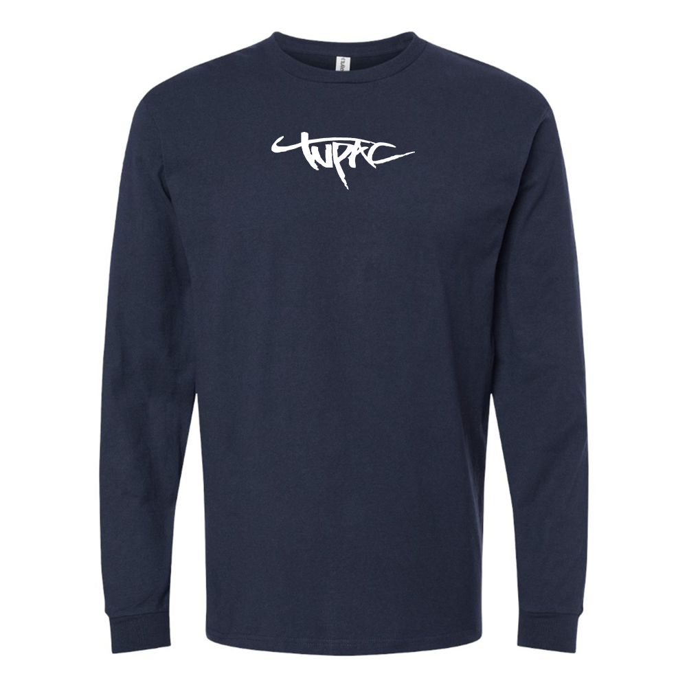 Youth 2pac Logo Cotton Long Sleeve T-Shirt