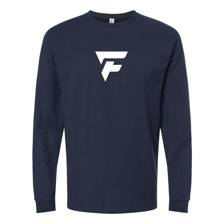 Youth Fittipaldi Logo Cotton Long Sleeve T-Shirt