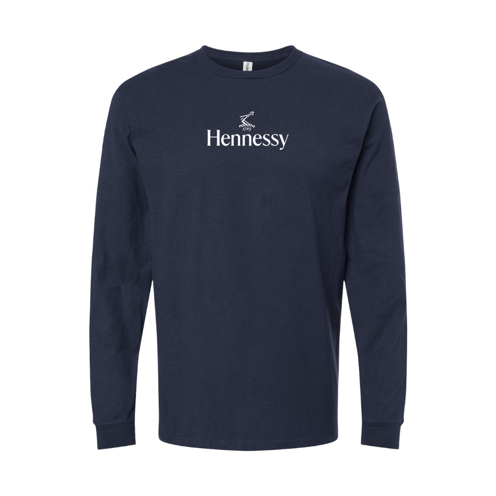 Youth Hennessy Logo Cotton Long Sleeve T-Shirt