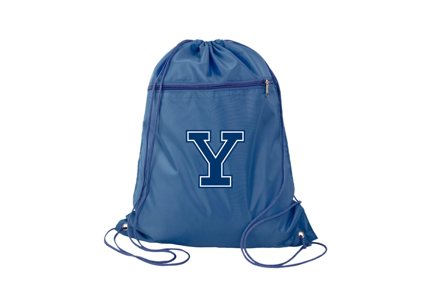 Yale Bulldogs Q-Tees - Polyester Cinchpack