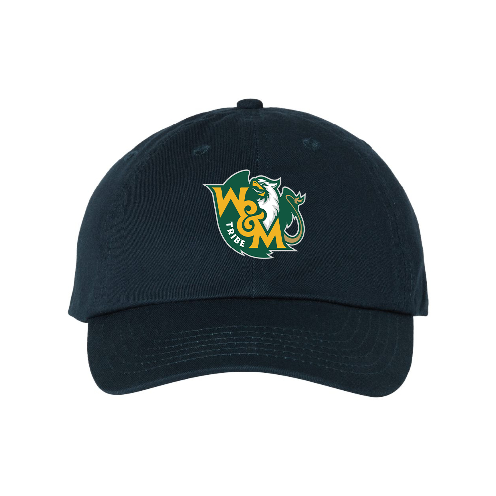 William and Mary Tribe Valucap Adult Bio-Washed Classic Dad Hat