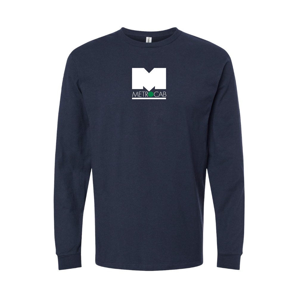 Youth Metrocab Logo Cotton Long Sleeve T-Shirt