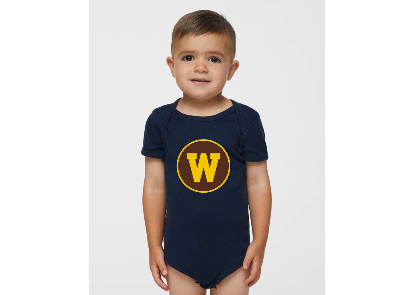 Western Michigan Broncos Rabbit Skins Infant Baby Rib Bodysuit