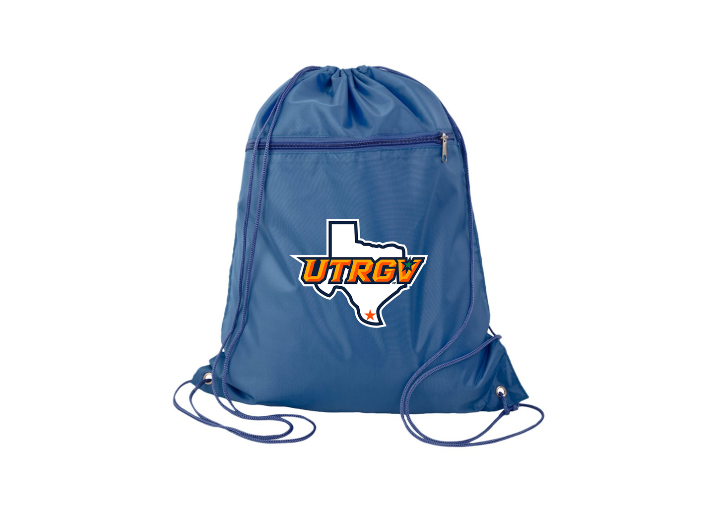UTRGV Vaqueros Q-Tees - Polyester Cinchpack