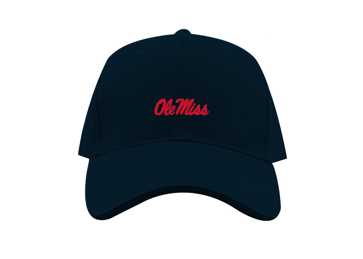 Mississippi Rebels Logo Dad Baseball Cap Hat