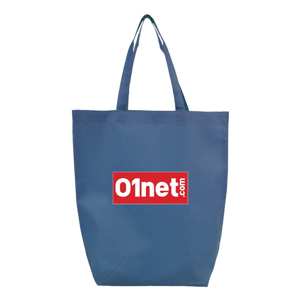 01net Logo Q-Tees Non-Woven Gusset Bottom Tote