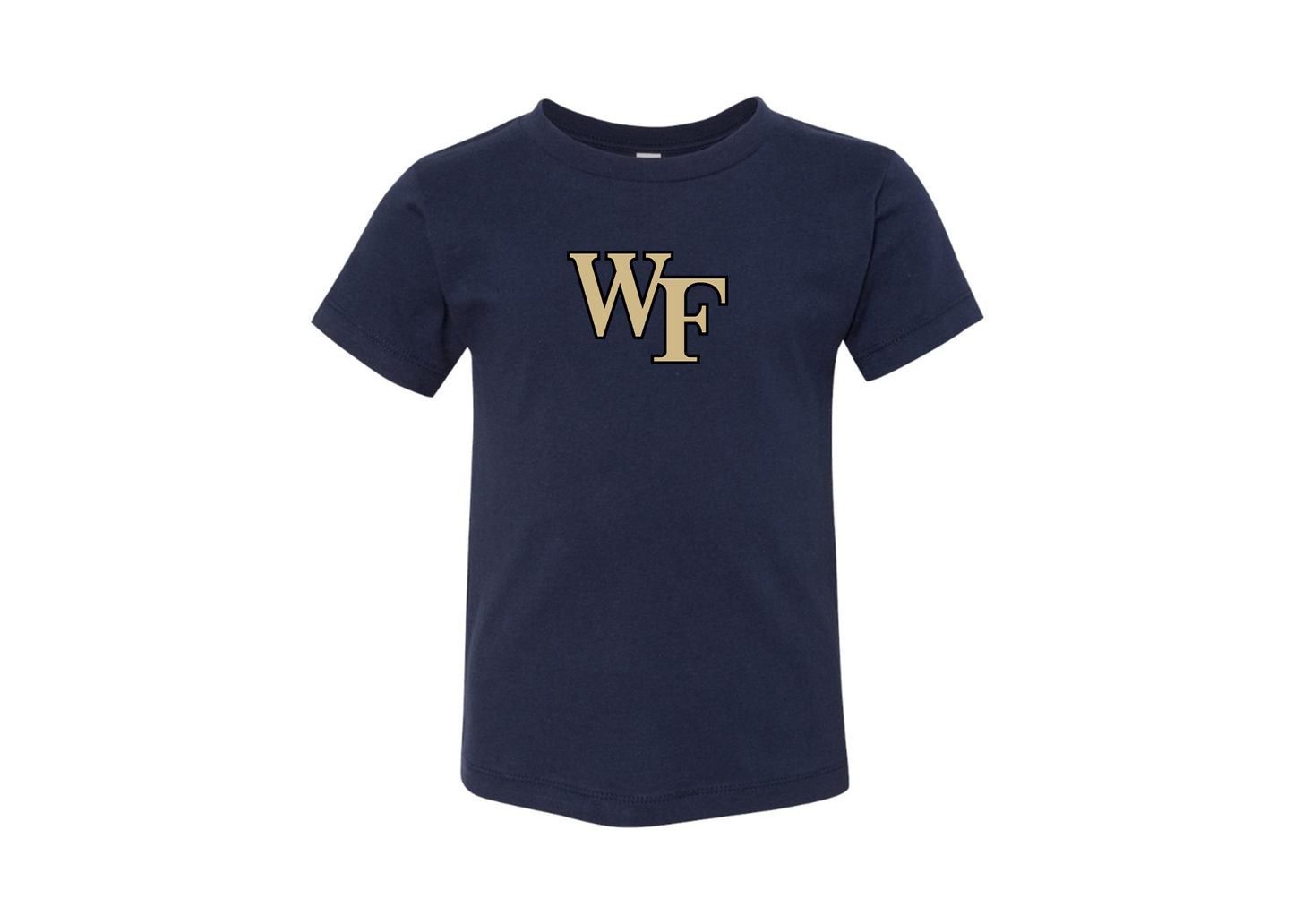 Wake Forest Demon Deacons BELLA  CANVAS Toddler Jersey Tee