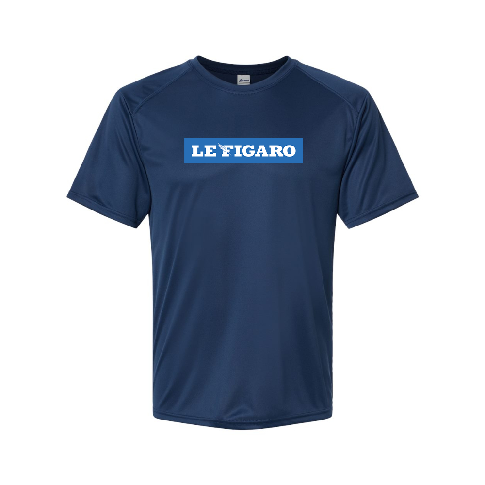 Men's Le Figaro Logo Polyester T-Shirt