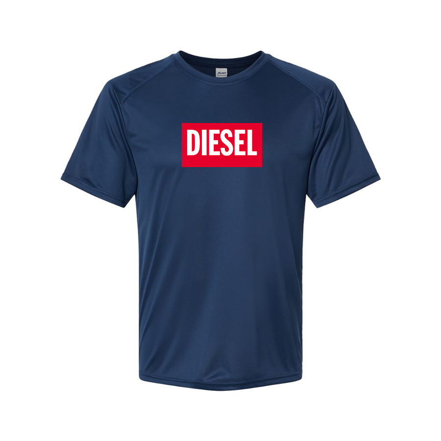 Men's Diesel Logo Polyester T-Shirt