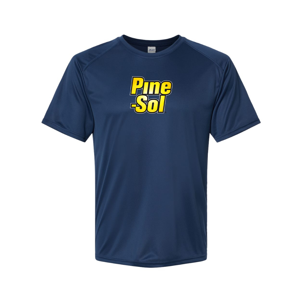 Men's Pine Sol Logo Polyester T-Shirt