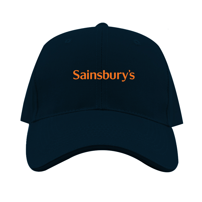 Sainsbury_s Logo Dad Baseball Cap Hat