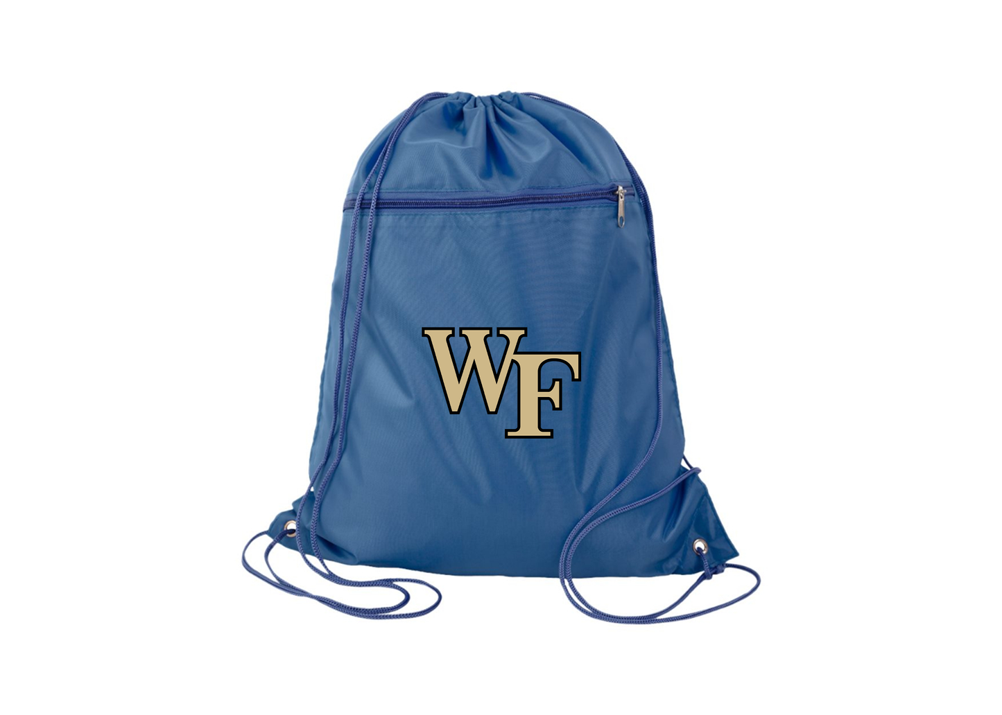 Wake Forest Demon Deacons Q-Tees - Polyester Cinchpack