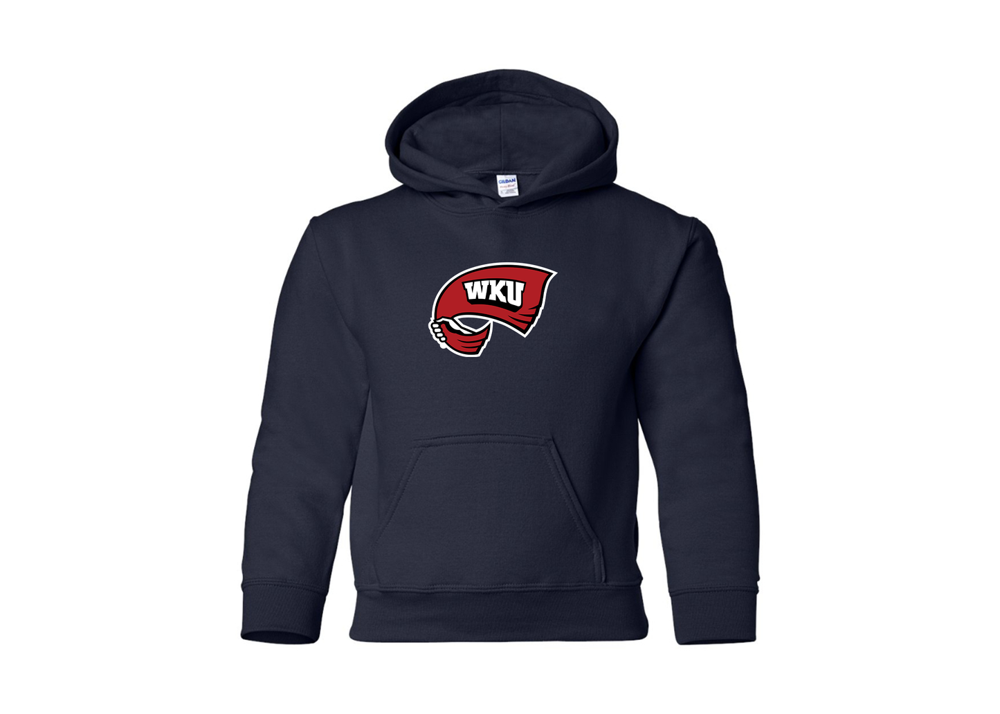 Youth Western Kentucky Hilltoppers Gildan Heavy Blend  Hooded Sweatshirt