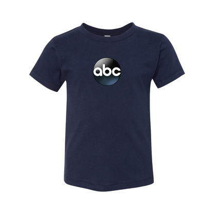 Abc Logo BELLA  CANVAS Toddler Jersey Tee