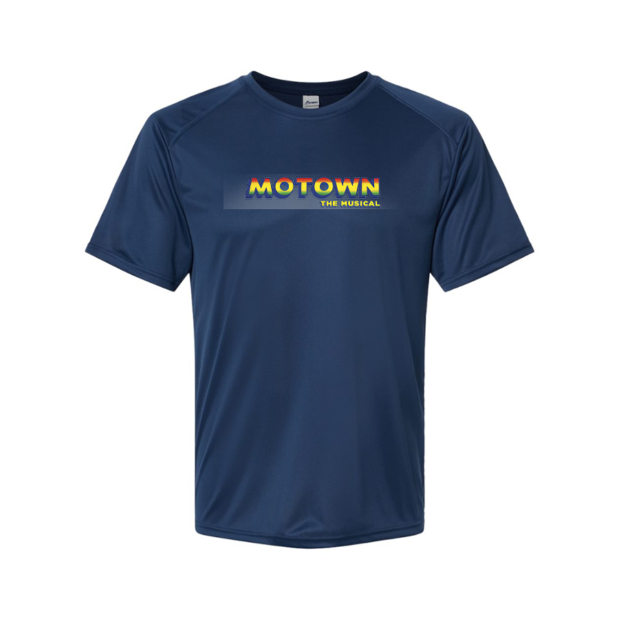 Men's Motown the Musical Logo Polyester T-Shirt