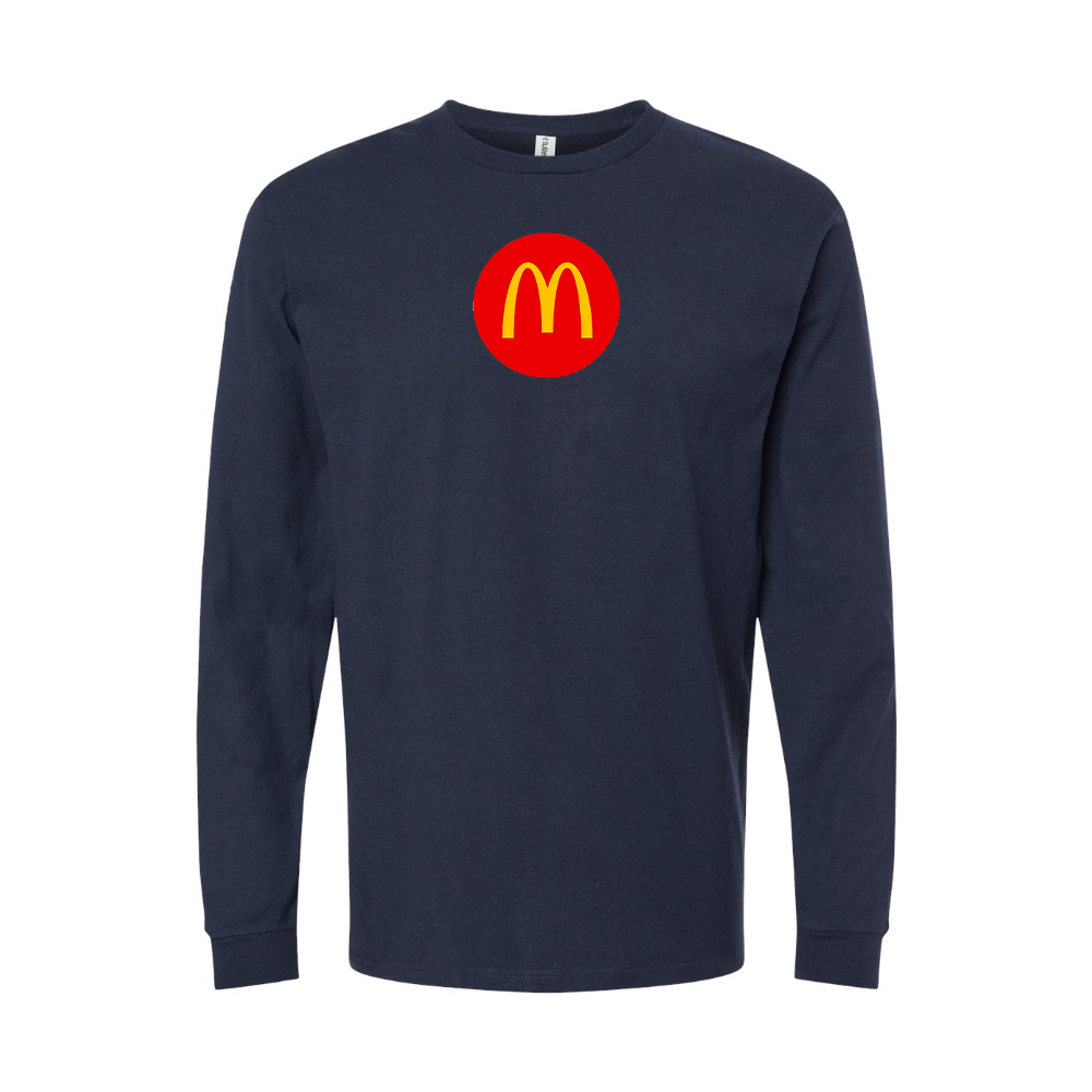 Youth McDonalds  Logo Cotton Long Sleeve T-Shirt