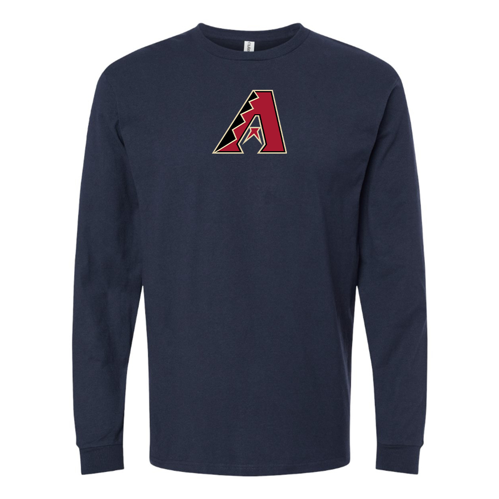Men's Arizona Diamondbacks Logo Long Sleeve T-Shirt