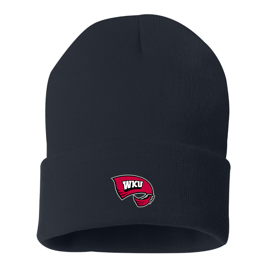 Western Kentucky Hilltoppers Logo Beanie Hat