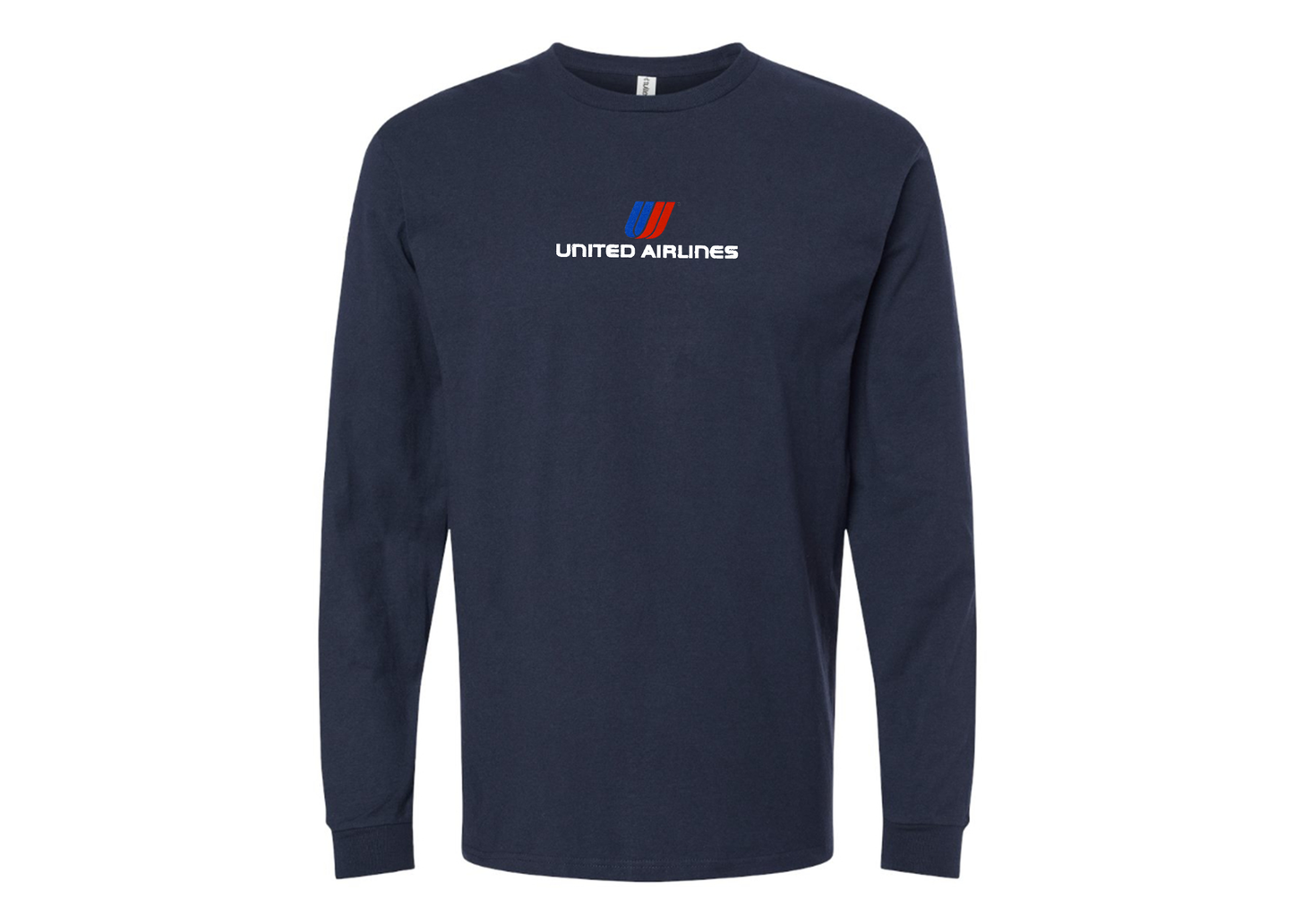 Men's United Airlines Logo Long Sleeve T-Shirt