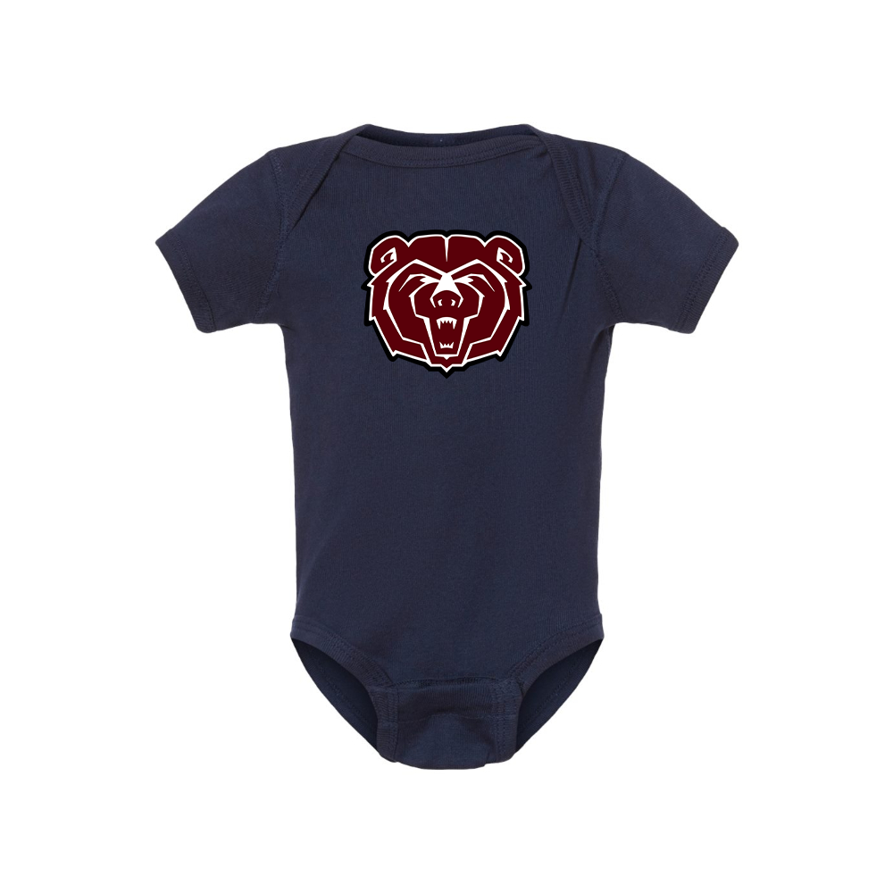 Missouri State Bears Logo Baby Romper Onesie