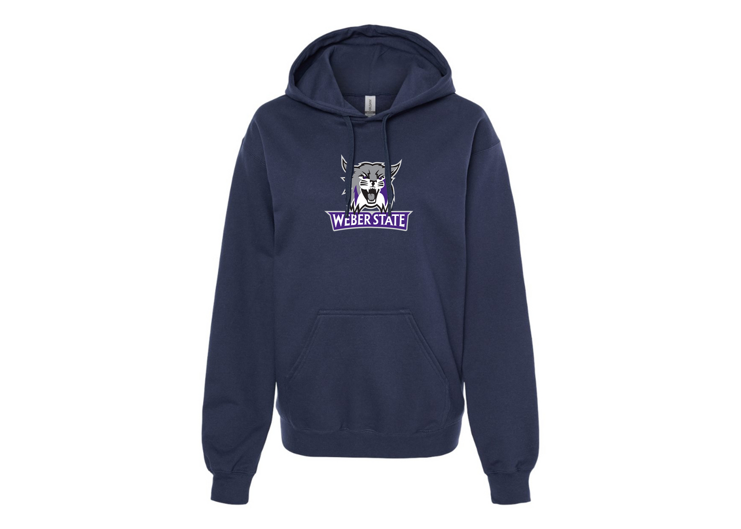 Men's Weber State Wildcats Softstyle Midweight Hooded Sweatshirt