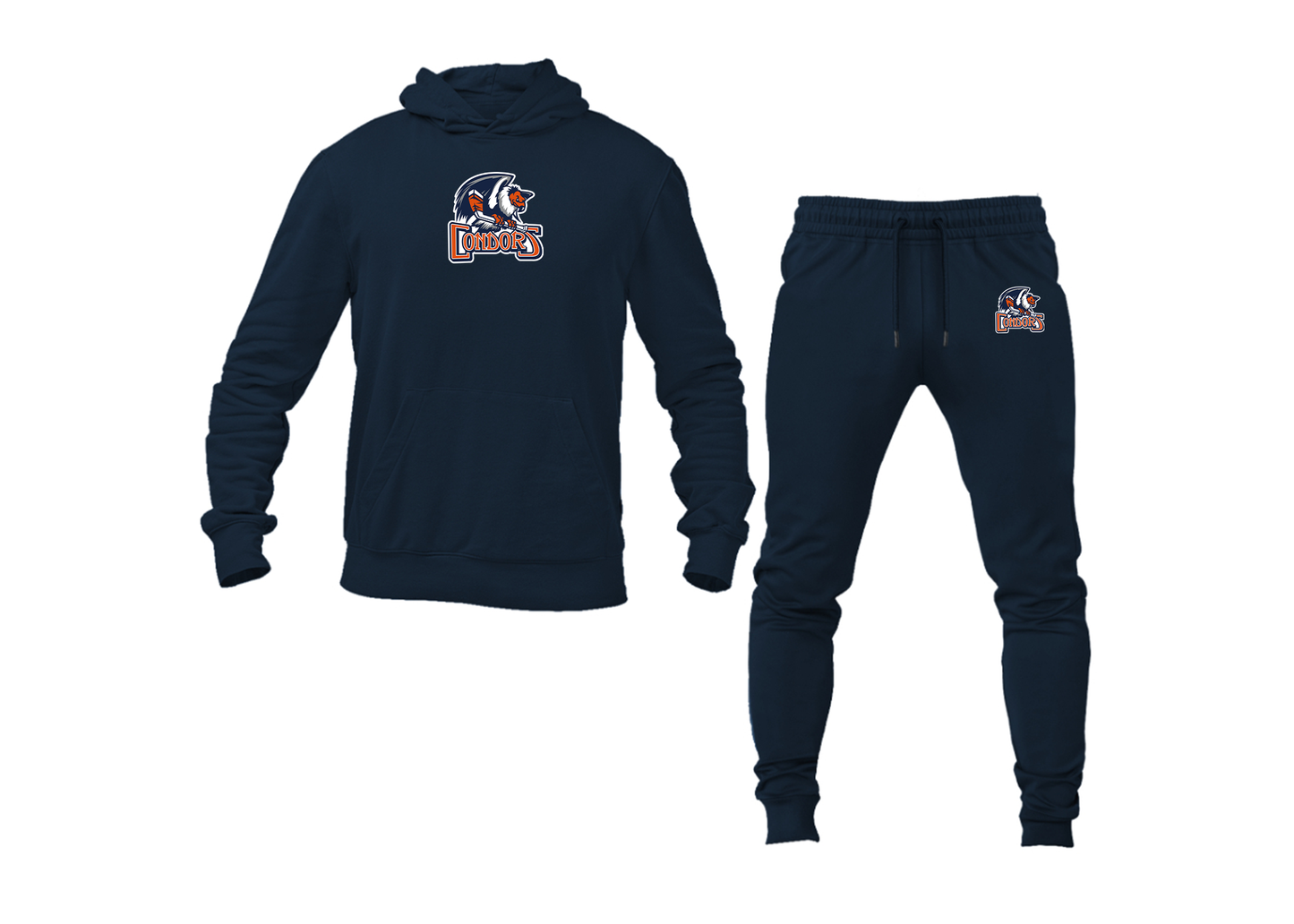 Men's Bakersfield Condors Logo Hoodie Joggers Set