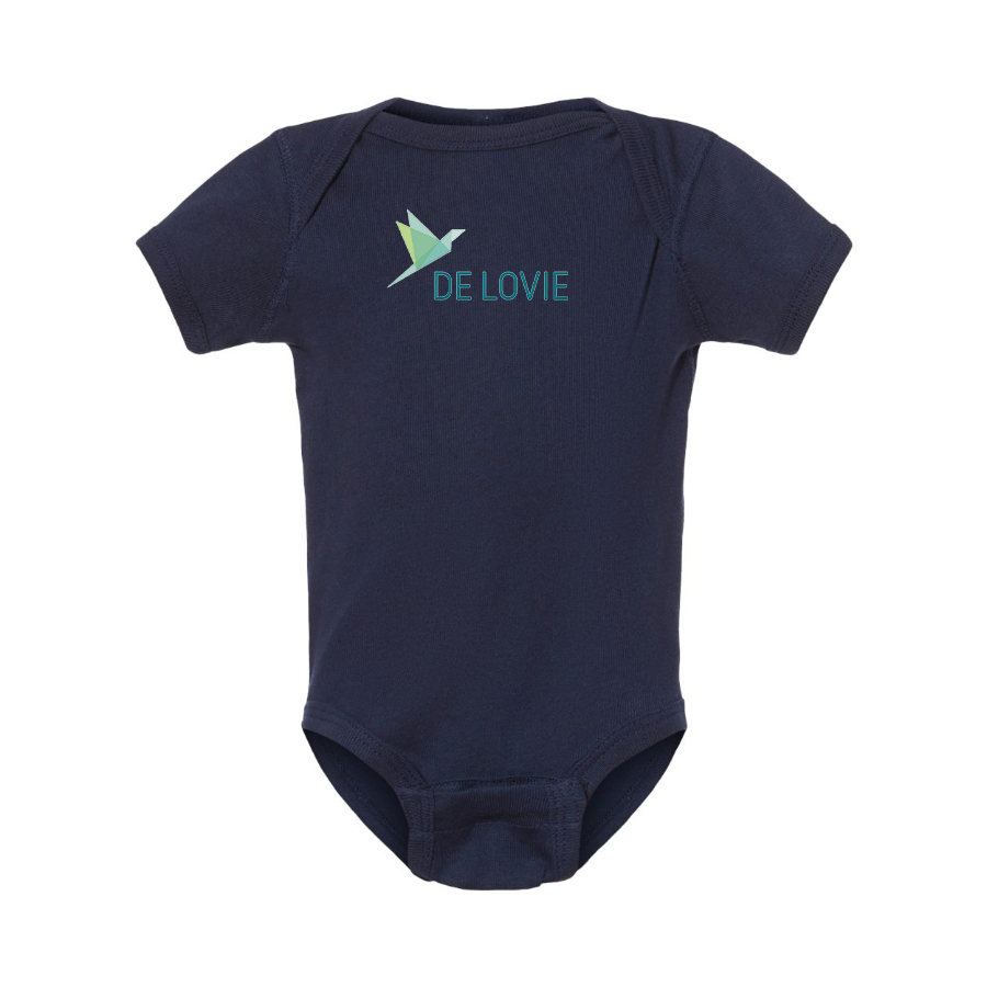 De Lovie Logo Baby Romper Onesie