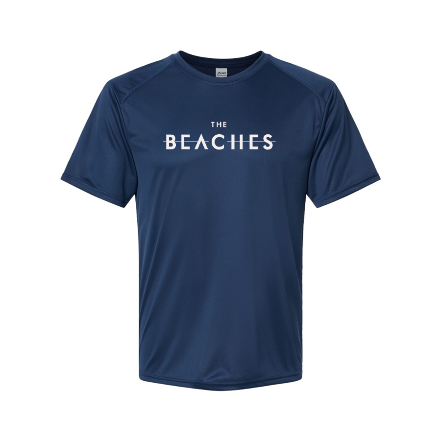 Men's The Beaches Logo Polyester T-Shirt
