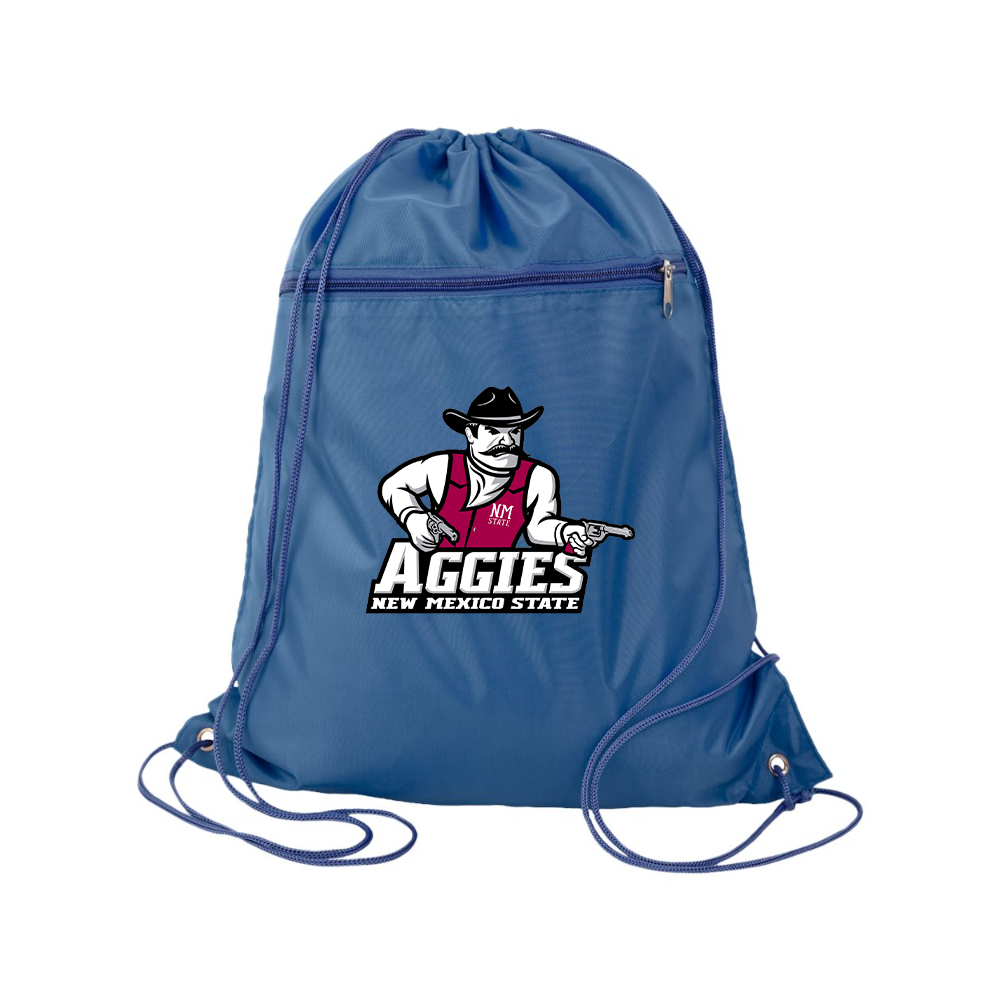 Aggies New Mexico State Logo Q-Tees - Polyester Cinchpack