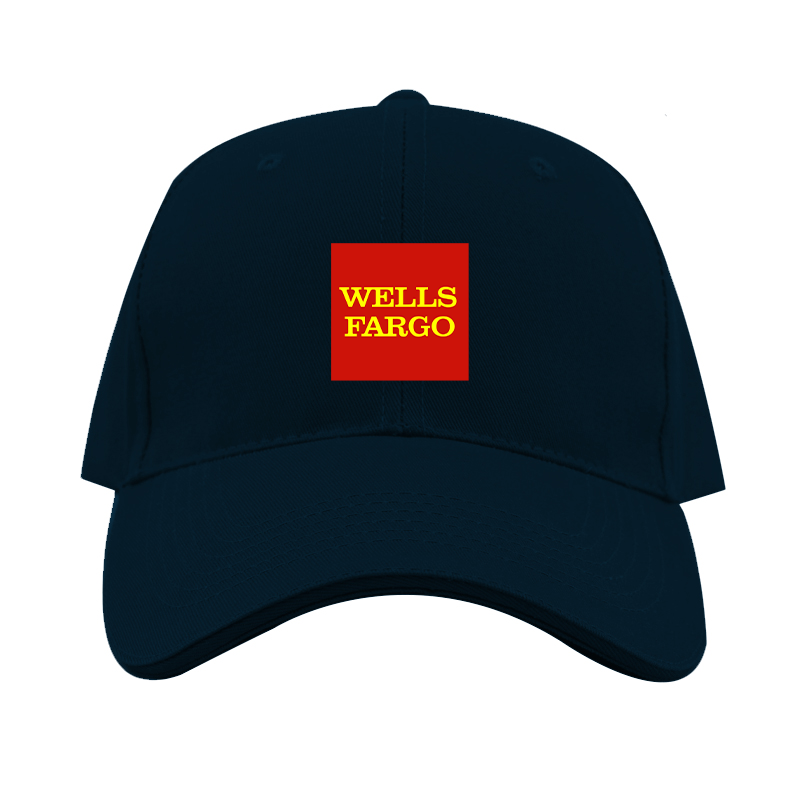 Wells Fargo Logo Dad Baseball Cap Hat