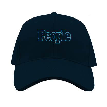 People Magazine Logo Dad Baseball Cap Hat