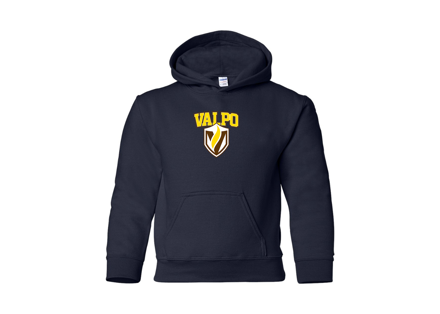 Youth Valparaiso Crusaders Gildan Heavy Blend  Hooded Sweatshirt