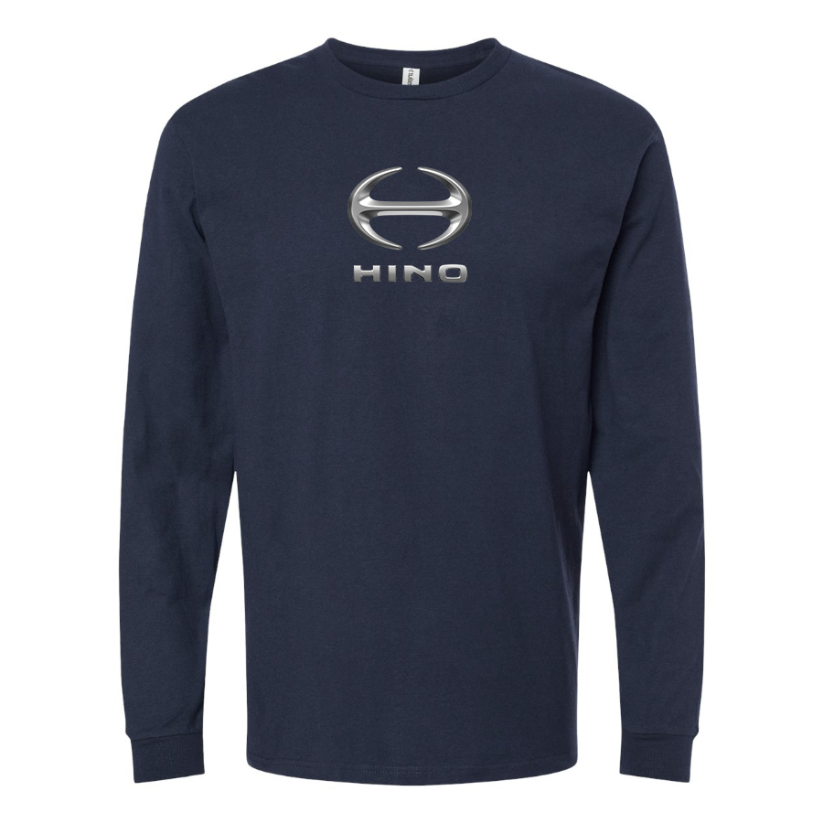 Youth Hino Logo Cotton Long Sleeve T-Shirt