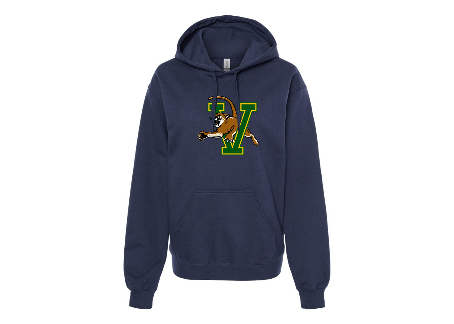 Men's Vermont Catamounts Softstyle Midweight Hooded Sweatshirt
