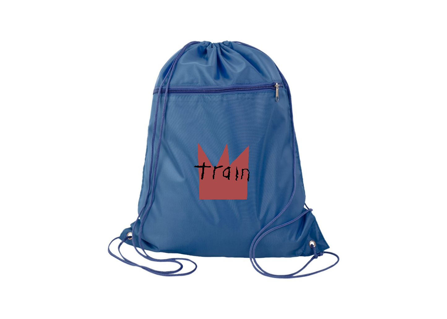 Train Q-Tees - Polyester Cinchpack