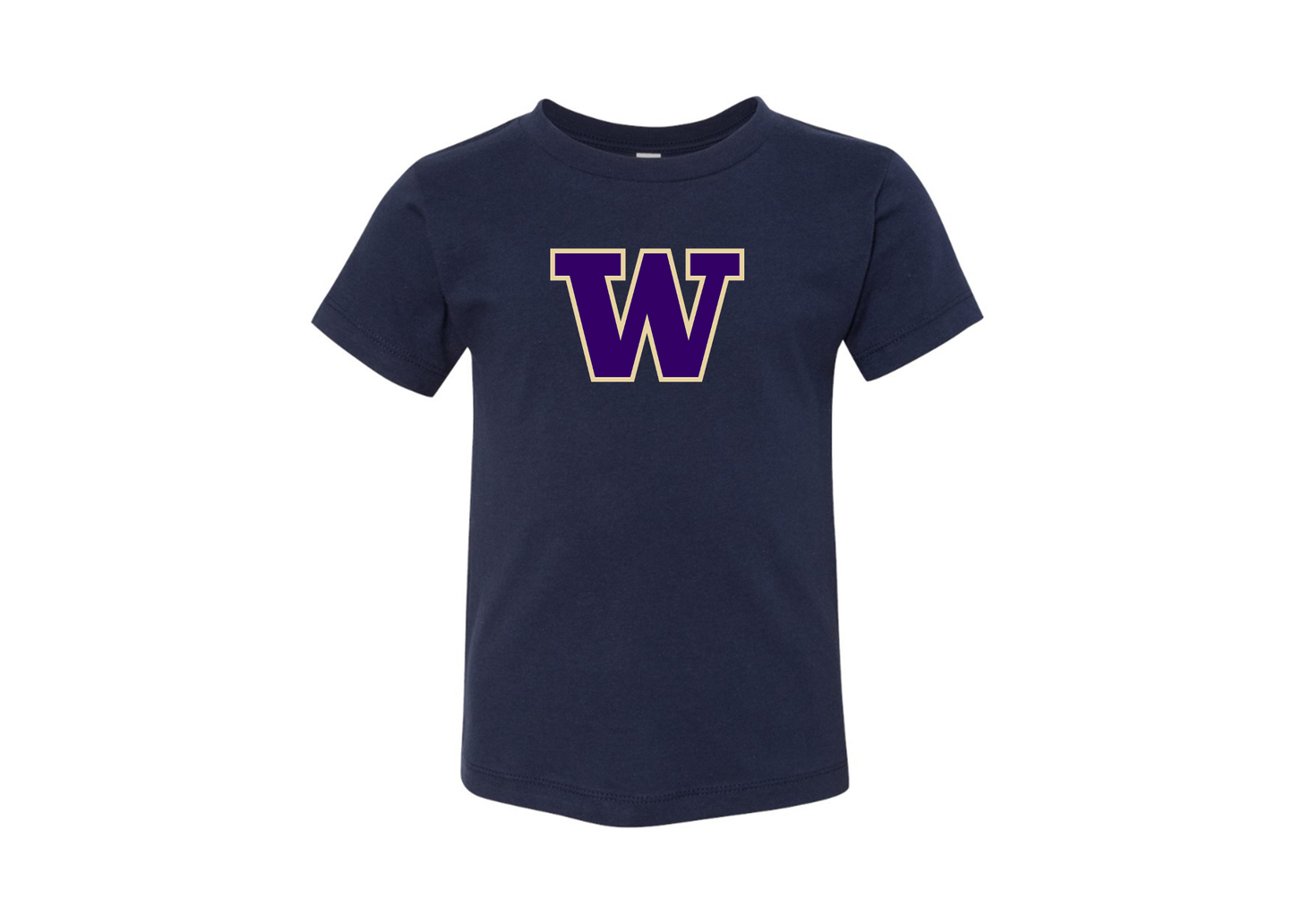Washington Huskies BELLA  CANVAS Toddler Jersey Tee