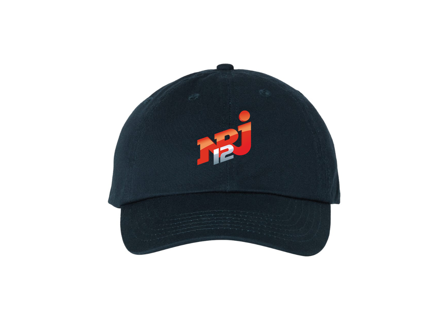 NRJ 12 Logo Valucap Adult Bio-Washed Classic Dad Hat
